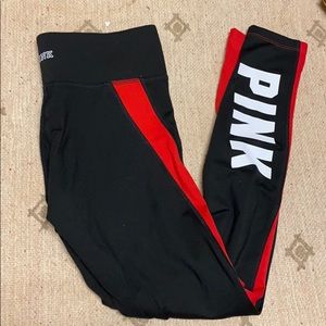 VS Pink Cozy Fleece Leggings
